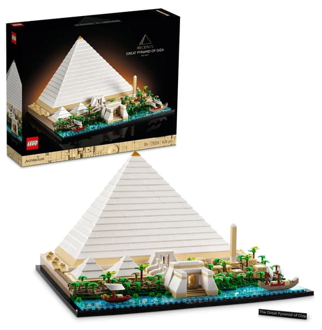 لگو 21058 Architecture هرم خوفو (1476 قطعه) لگو 21058 Architecture هرم خوفو (1476 قطعه)