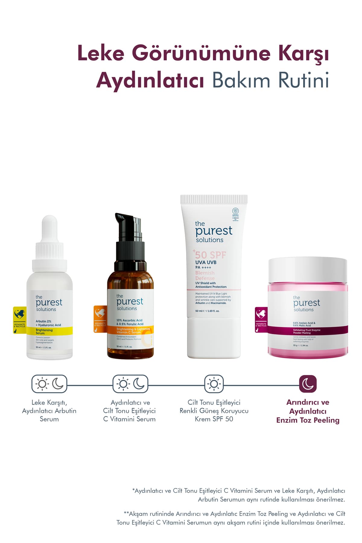 پودر لایهبردار آنزیمی The Purest Solutions پاککننده و روشنکننده 55 gr (%0,6 Azelaic Acid & Malic Acid) پودر لایهبردار آنزیمی The Purest Solutions پاککننده و روشنکننده 55 gr (%0,6 Azelaic Acid & Malic Acid)