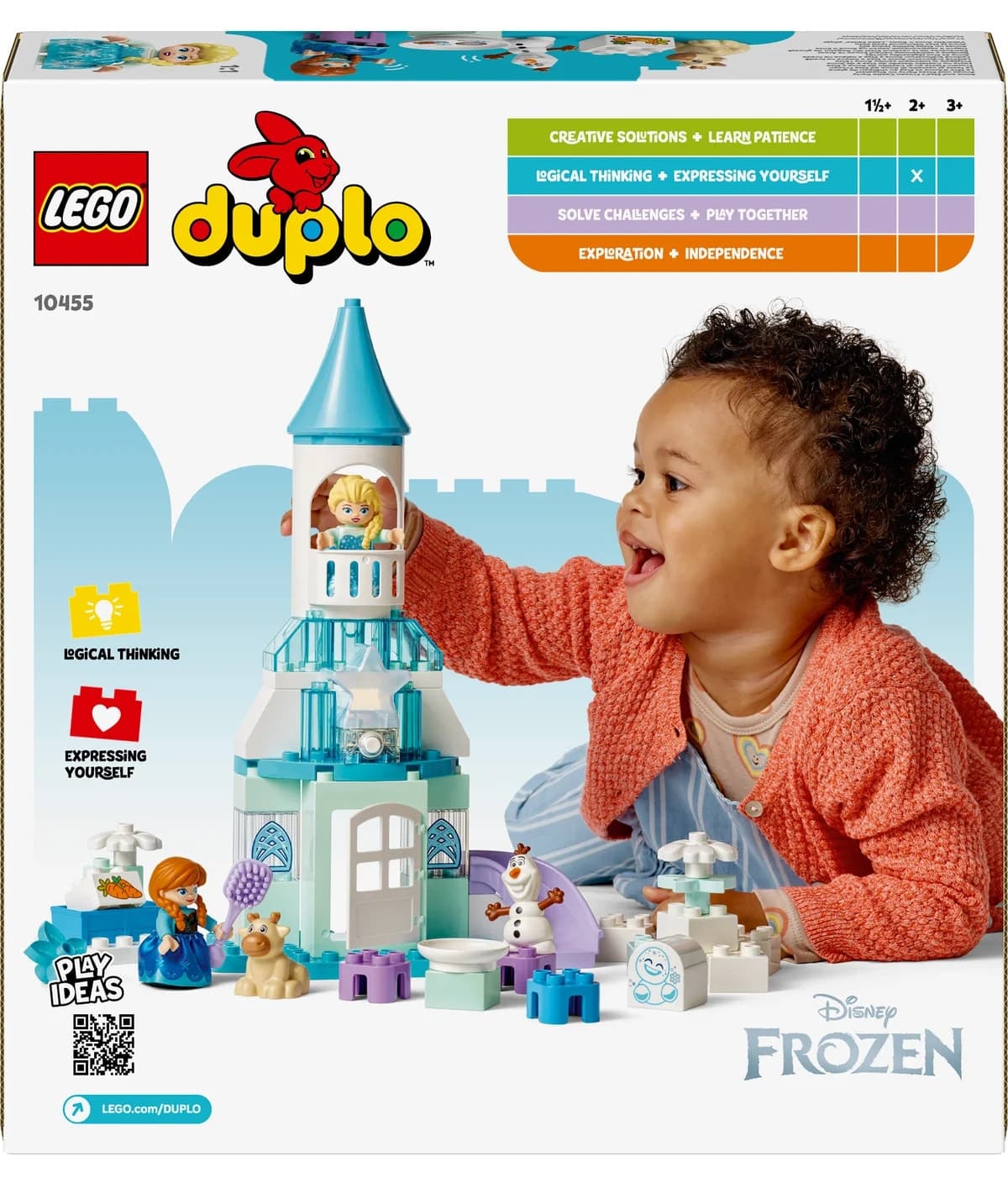 لگو DUPLO Disney قلعه جشن آنا و السا سرزمین برفی مدل 10455 لگو DUPLO Disney قلعه جشن آنا و السا سرزمین برفی مدل 10455