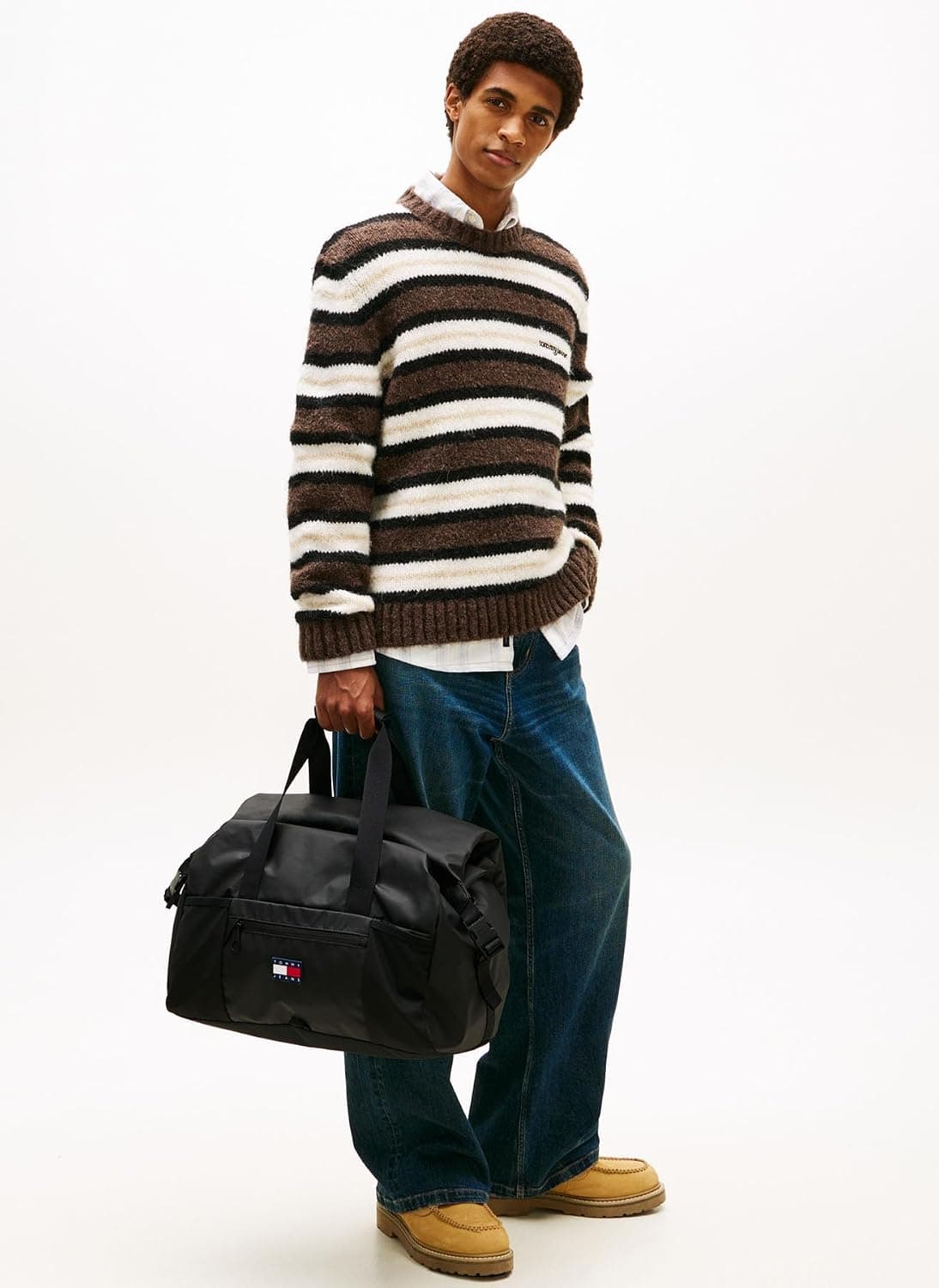 ساک ورزشی مردانه Tommy Hilfiger TJM DAILY TECH DUFFLE مشکی OS ساک ورزشی مردانه Tommy Hilfiger TJM DAILY TECH DUFFLE مشکی OS