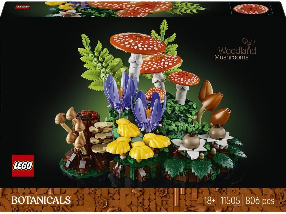 لگو سری Botanicals قارچهای جنگلی مدل 11505 لگو سری Botanicals قارچهای جنگلی مدل 11505
