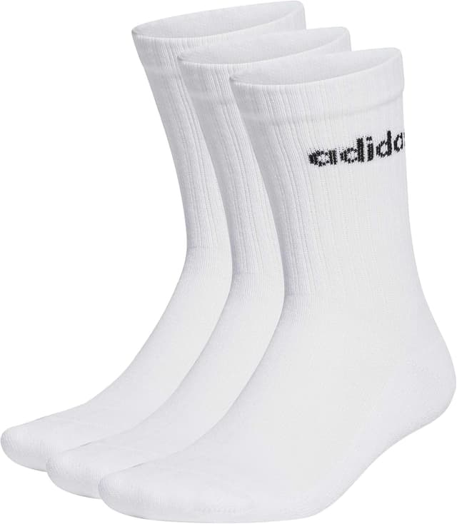 جوراب adidas خط LINEAR CREW بالشتکدار بسته 3 جفتی جوراب adidas خط LINEAR CREW بالشتکدار بسته 3 جفتی