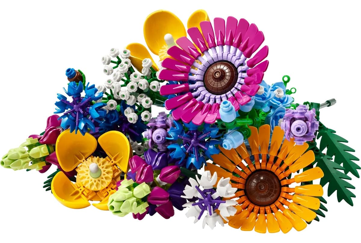 لگو Botanicals دسته گل وحشی مدل 10313 با 939 قطعه لگو Botanicals دسته گل وحشی مدل 10313 با 939 قطعه