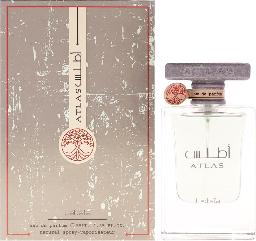 عطر ادوپرفیوم اسپری یونیسکس Lattafa Atlas 1.85 Ounce عطر ادوپرفیوم اسپری یونیسکس Lattafa Atlas 1.85 Ounce