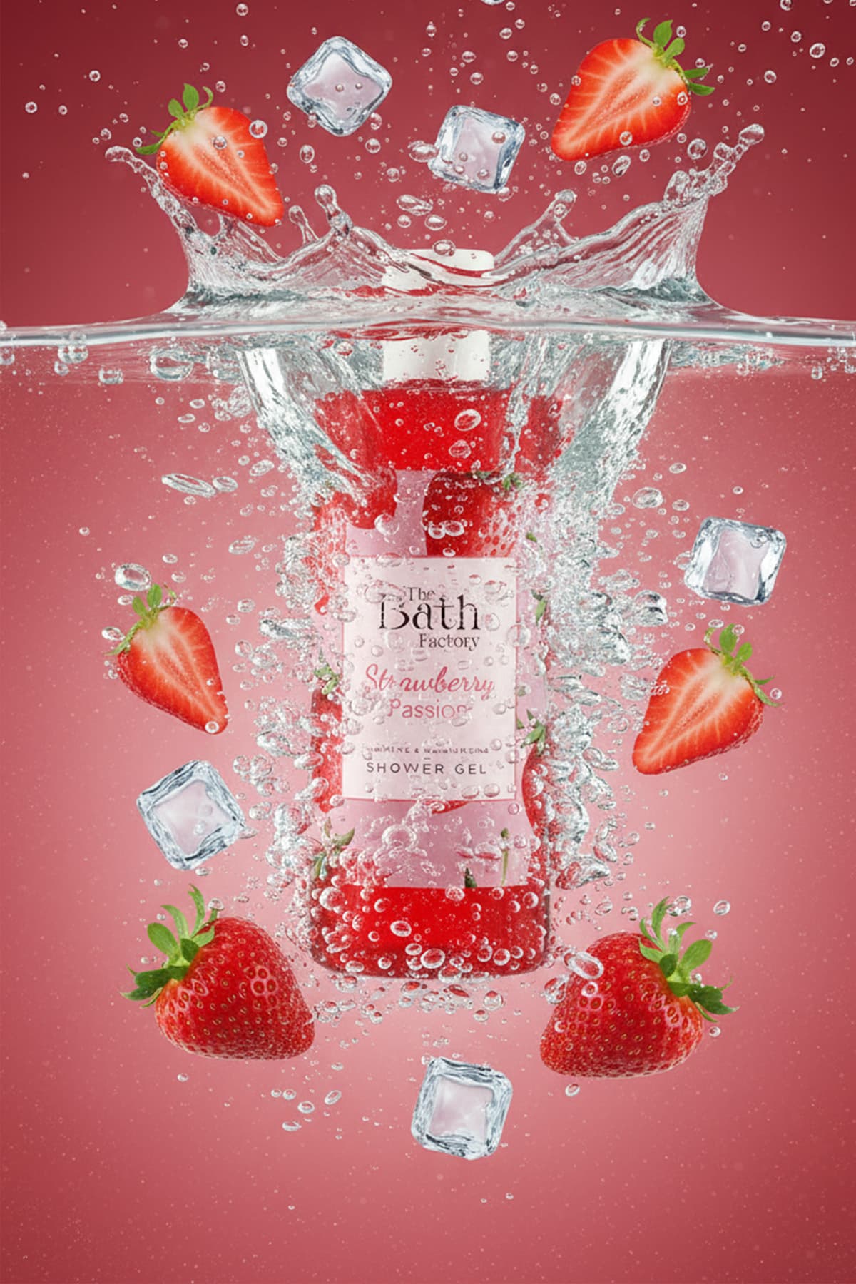 ژل دوش مرطوبکننده و مغذی THE BATH FACTORY Strawberry Passion 400 ml ژل دوش مرطوبکننده و مغذی THE BATH FACTORY Strawberry Passion 400 ml