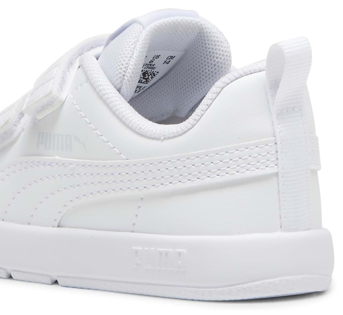 کفش ورزشی بچگانه Puma ارتوپدی سفید مدل Courtflex V3 V PS 397642 کفش ورزشی بچگانه Puma ارتوپدی سفید مدل Courtflex V3 V PS 397642