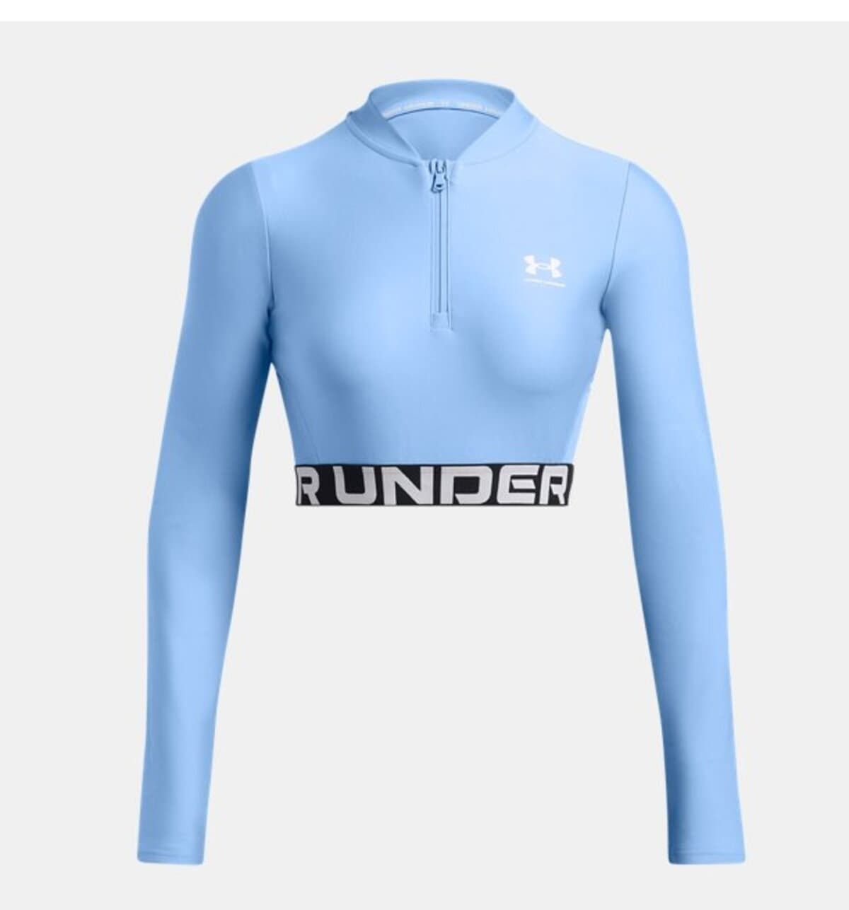 تیشرت زنانه Under Armour آستین بلند UA HeatGear Rib زیپ 1/4 مدل 1388692-453 تیشرت زنانه Under Armour آستین بلند UA HeatGear Rib زیپ 1/4 مدل 1388692-453