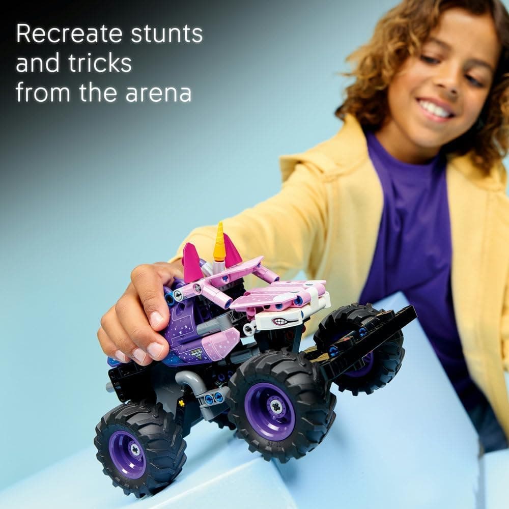 لگو Technic Monster Jam Sparkle Smash با قابلیت Pull-Back مدل 42220 لگو Technic Monster Jam Sparkle Smash با قابلیت Pull-Back مدل 42220