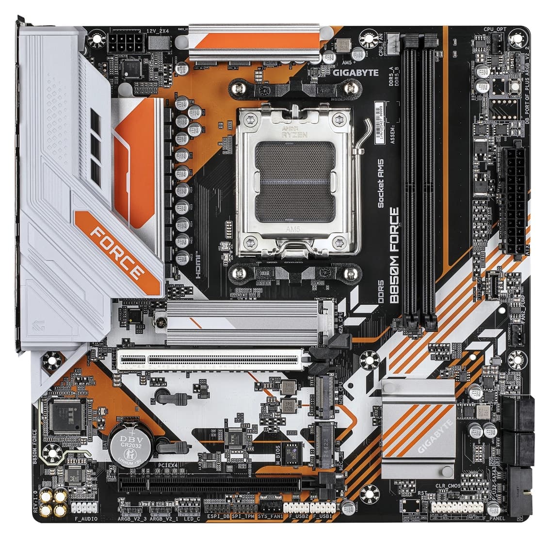 مادربورد Gigabyte مدل B850M FORCE DDR5 M.2 HDMI DP mATX AM5 مادربورد Gigabyte مدل B850M FORCE DDR5 M.2 HDMI DP mATX AM5