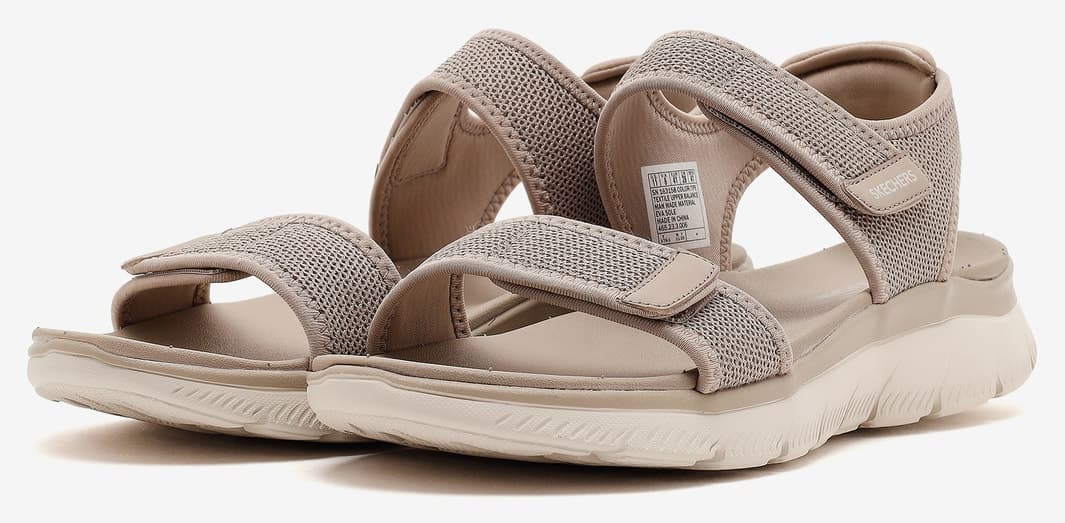 صندل زنانه Skechers SUMMITS بژ TPE مدل 163158 صندل زنانه Skechers SUMMITS بژ TPE مدل 163158