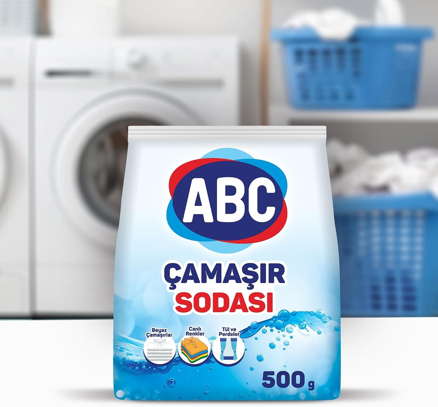 سودای لباسشویی ABC DETERJAN Soda Matik 500 Gr سودای لباسشویی ABC DETERJAN Soda Matik 500 Gr