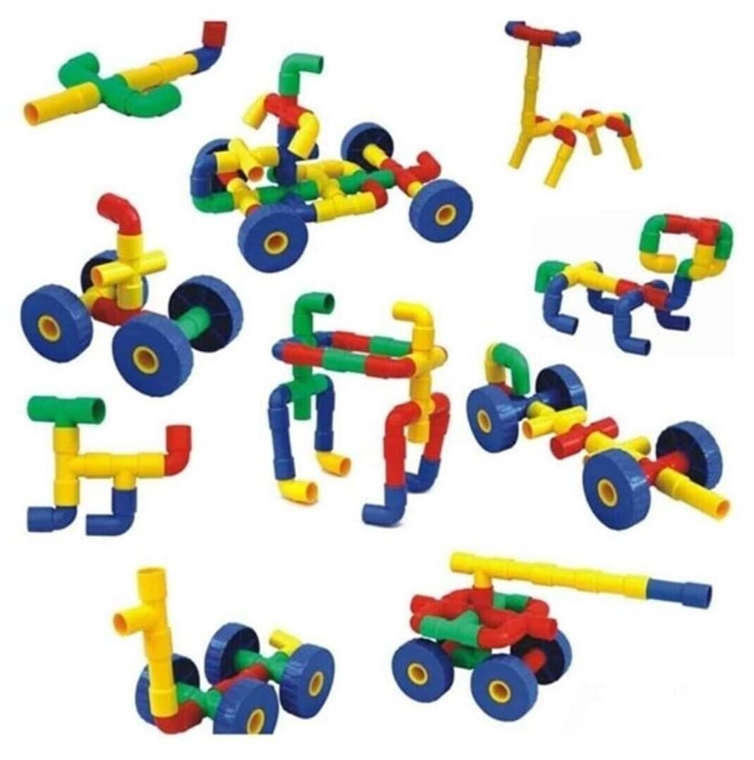 لگو King Kids بوروی چرخدار 72 قطعه همراه با کیف لگو King Kids بوروی چرخدار 72 قطعه همراه با کیف