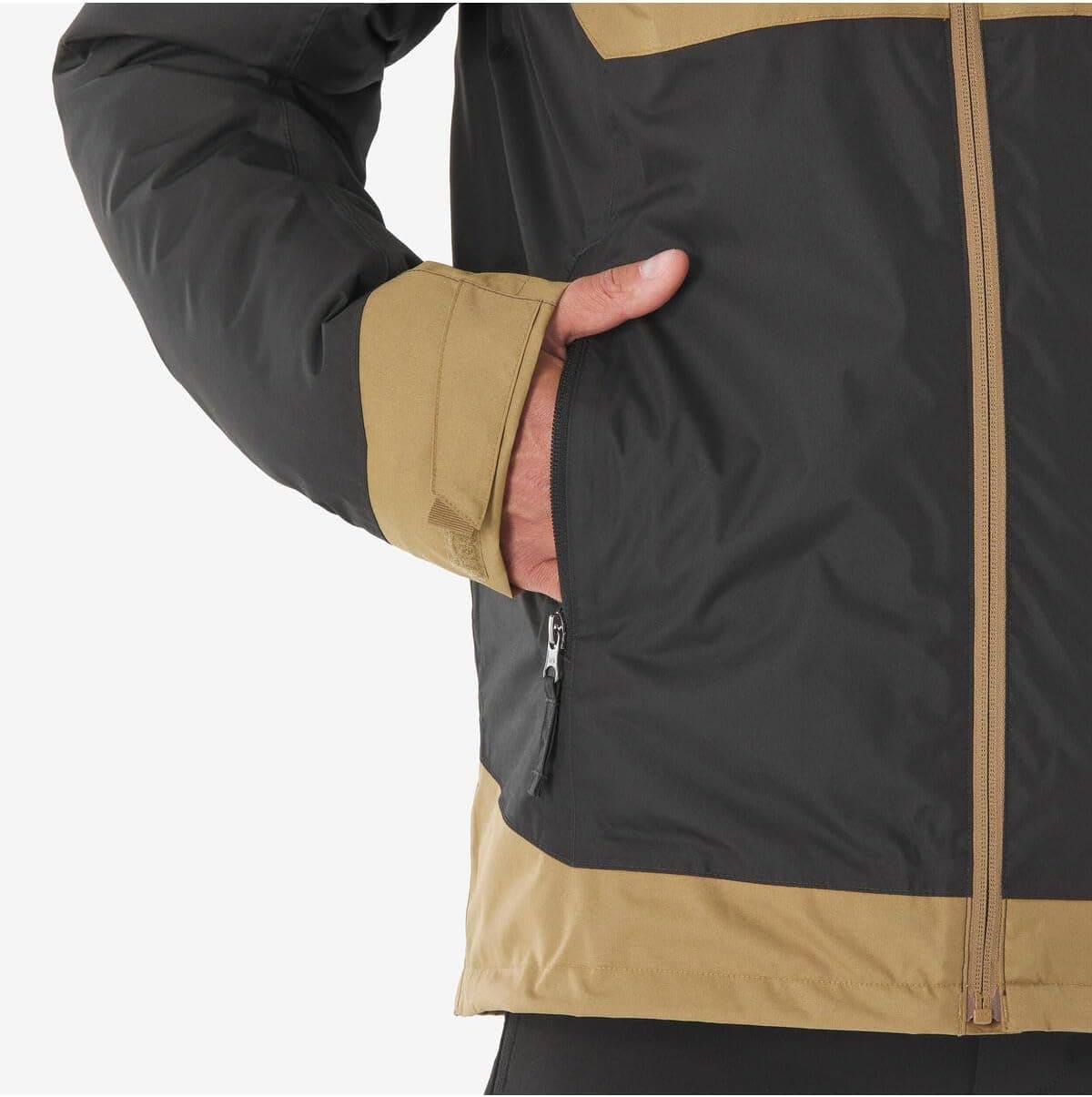 کاپشن کوهنوردی ضدآب مردانه Decathlon Quechua قهوهای مدل NH500-10 °C، سایز S کاپشن کوهنوردی ضدآب مردانه Decathlon Quechua قهوهای مدل NH500-10 °C، سایز S