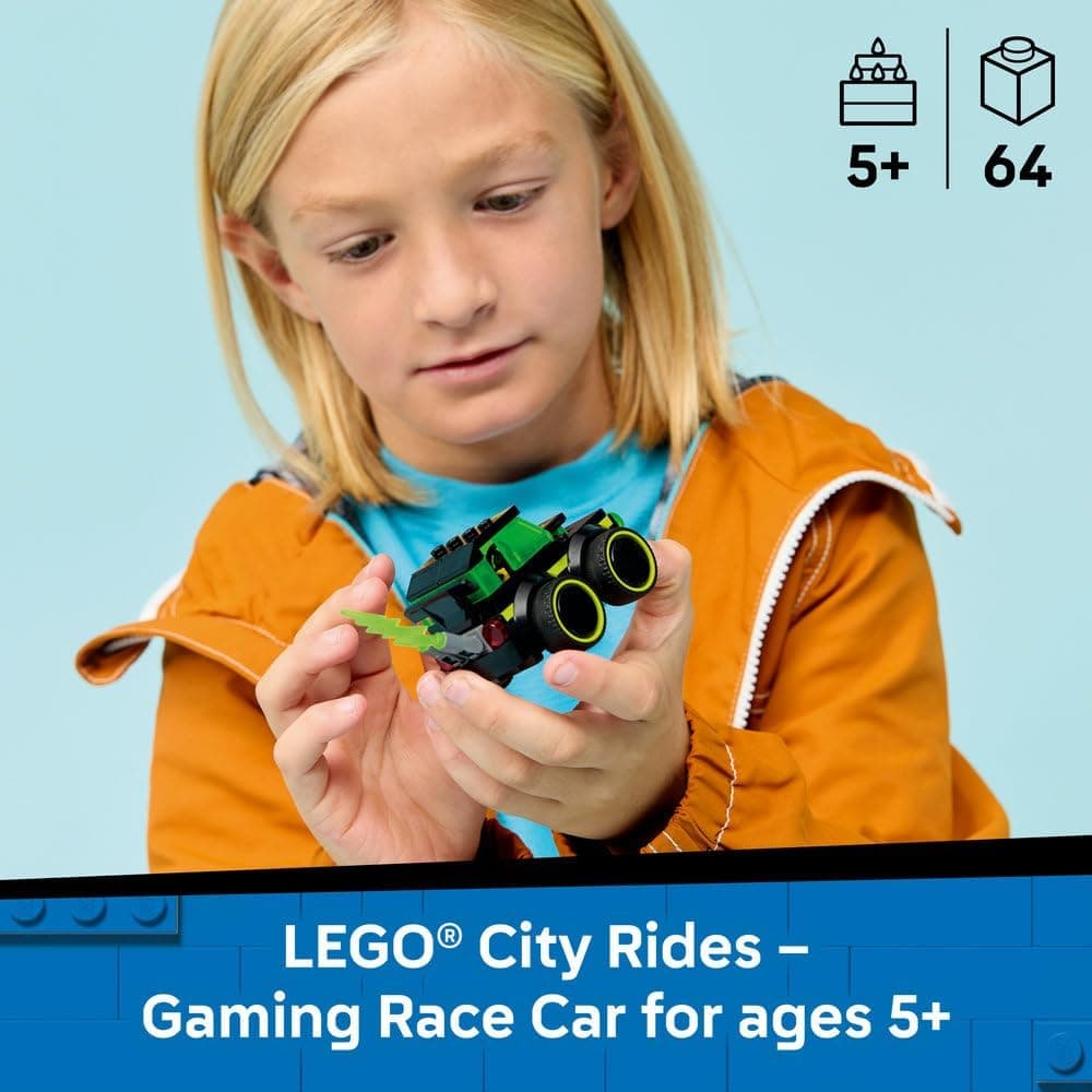 لگو City Rides ماشین مسابقه گیمینگ مدل 60484 لگو City Rides ماشین مسابقه گیمینگ مدل 60484