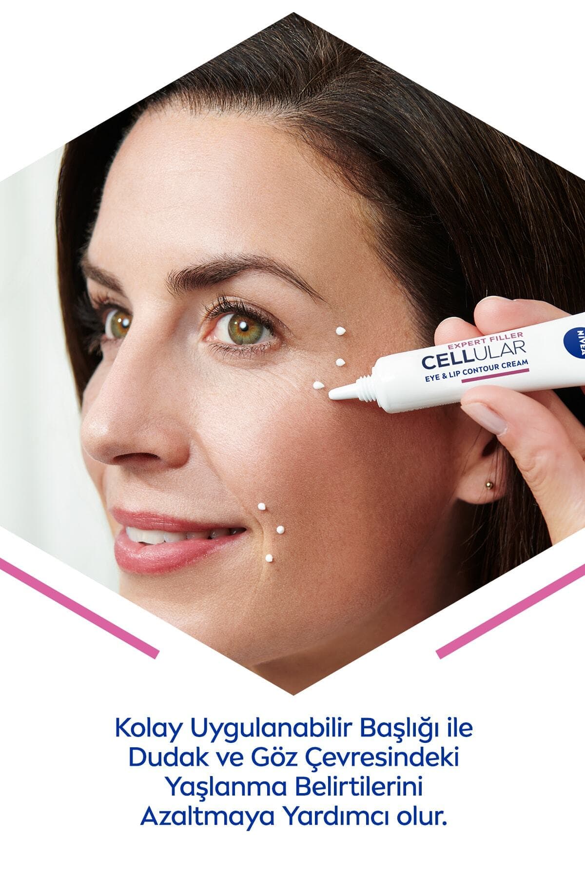 کرم دور چشم ضد چروک و سفتکننده NIVEA Cellular Expert Filler 15ml کرم دور چشم ضد چروک و سفتکننده NIVEA Cellular Expert Filler 15ml