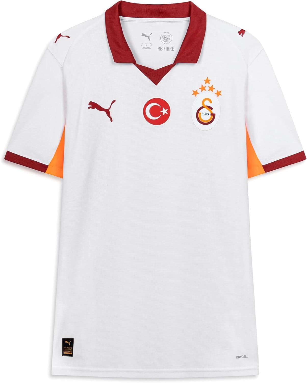 پیراهن فوتبال مردانه PUMA Galatasaray سفید خارج از خانه فصل 2025/26 مدل 77981102 پیراهن فوتبال مردانه PUMA Galatasaray سفید خارج از خانه فصل 2025/26 مدل 77981102