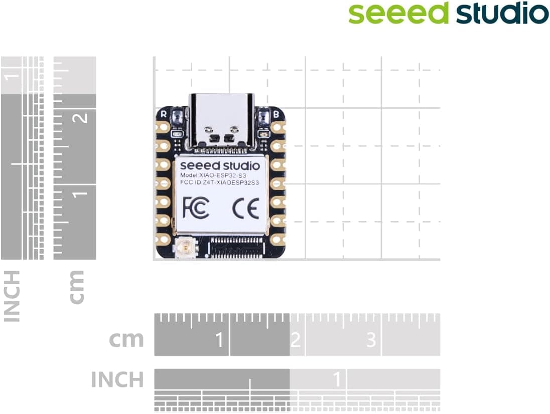 برد Seeed Studio XIAO ESP32S3 دو هستهای با Wi-Fi و BLE 5.0 برد Seeed Studio XIAO ESP32S3 دو هستهای با Wi-Fi و BLE 5.0