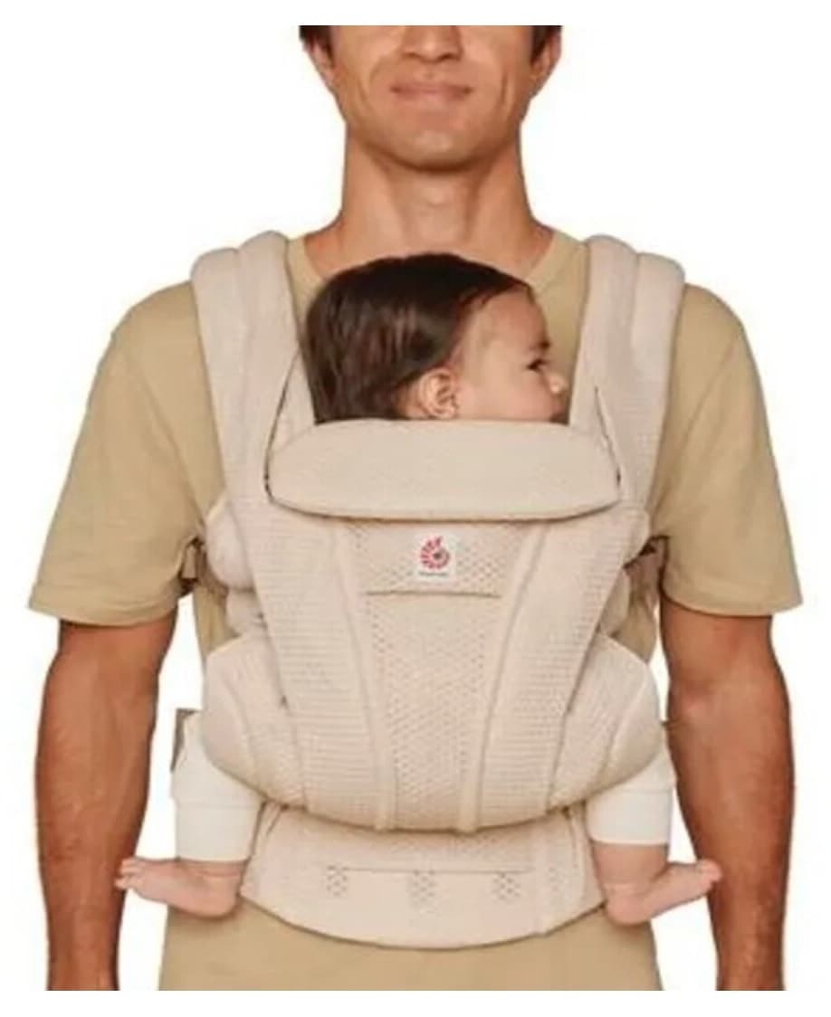کانگوروی ارگونومیک Ergobaby Omni Deluxe Mesh بژ طبیعی ۴ وضعیت حمل 0-4 سال کانگوروی ارگونومیک Ergobaby Omni Deluxe Mesh بژ طبیعی ۴ وضعیت حمل 0-4 سال
