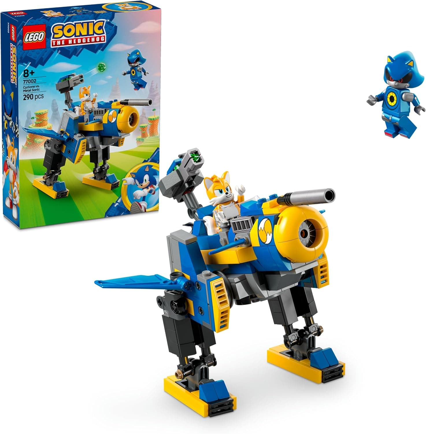 لگو Sonic the Hedgehog Cyclone در برابر Metal Sonic مدل 77002 لگو Sonic the Hedgehog Cyclone در برابر Metal Sonic مدل 77002