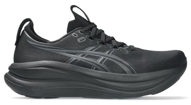 کفش دویدن مردانه Asics مشکی/خاکستری ابسیدین مدل GEL-NIMBUS 28 1011C127-001 کفش دویدن مردانه Asics مشکی/خاکستری ابسیدین مدل GEL-NIMBUS 28 1011C127-001