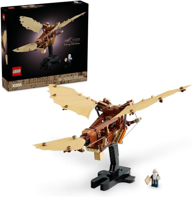 لگو Icons مدل Leonardo da Vinci's Flying Machine 10363 لگو Icons مدل Leonardo da Vinci's Flying Machine 10363