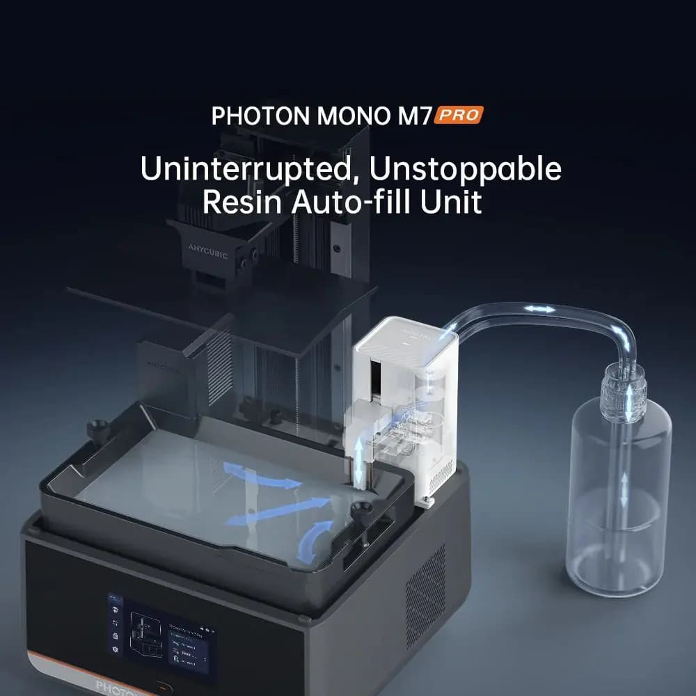 پرینتر ۳ بعدی رزینی ANYCUBIC Photon Mono M7 Pro پرینتر ۳ بعدی رزینی ANYCUBIC Photon Mono M7 Pro