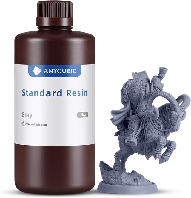 رزین LCD UV پرینتر سه بعدی ANYCUBIC سریع 405nm 500ml/500g خاکستری مدل POT061 رزین LCD UV پرینتر سه بعدی ANYCUBIC سریع 405nm 500ml/500g خاکستری مدل POT061