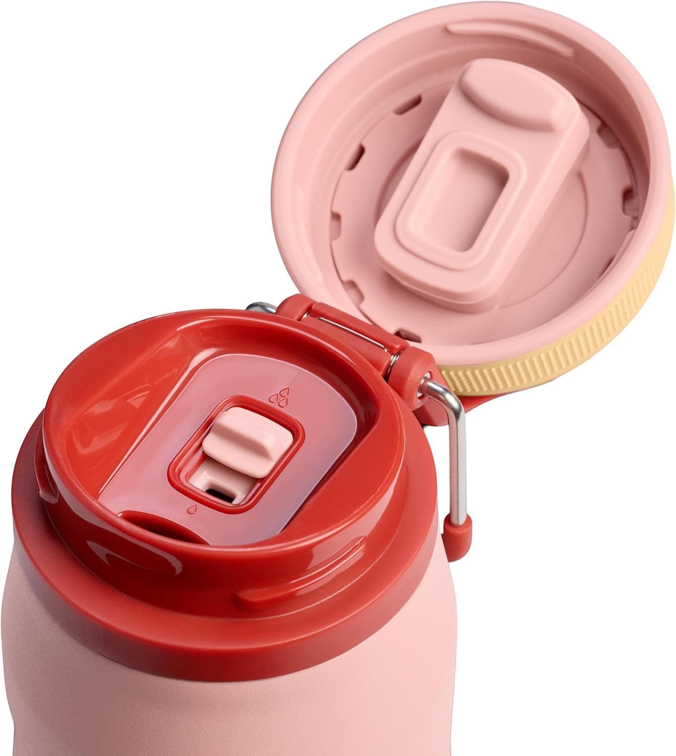 بطری آب عایقدار Stanley مدل The IceFlow Twist & Flip، استیل ضدزنگ، Peach Rose، 0.7 Litre بطری آب عایقدار Stanley مدل The IceFlow Twist & Flip، استیل ضدزنگ، Peach Rose، 0.7 Litre