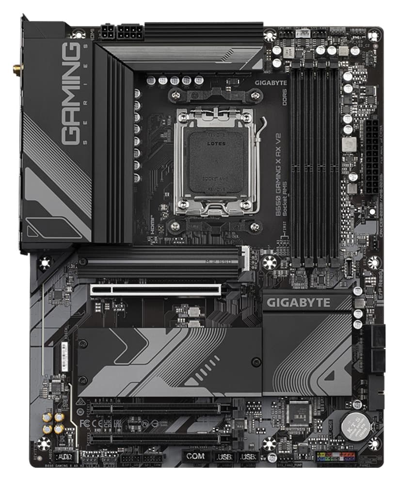 مادربرد Gigabyte سوکت AM5 با حافظه DDR5 مدل B650 GAMING X AX V2 مادربرد Gigabyte سوکت AM5 با حافظه DDR5 مدل B650 GAMING X AX V2