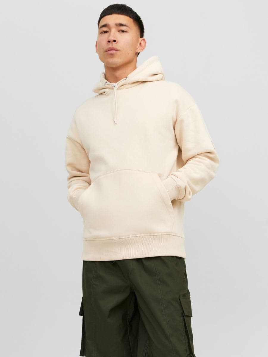 سویشرت کاپشندار مردانه JACK & JONES پارچه فیتیلی مدل Jcoclassic سویشرت کاپشندار مردانه JACK & JONES پارچه فیتیلی مدل Jcoclassic