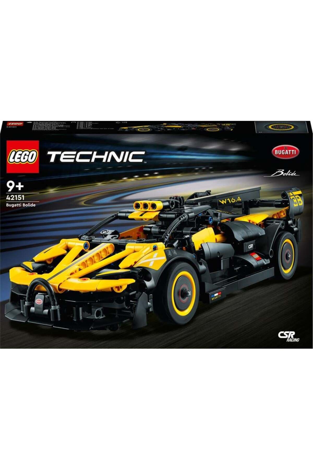 ست ساختنی اسباببازی لگو Technic Bugatti Bolide مدل 42151 (905 قطعه) ست ساختنی اسباببازی لگو Technic Bugatti Bolide مدل 42151 (905 قطعه)