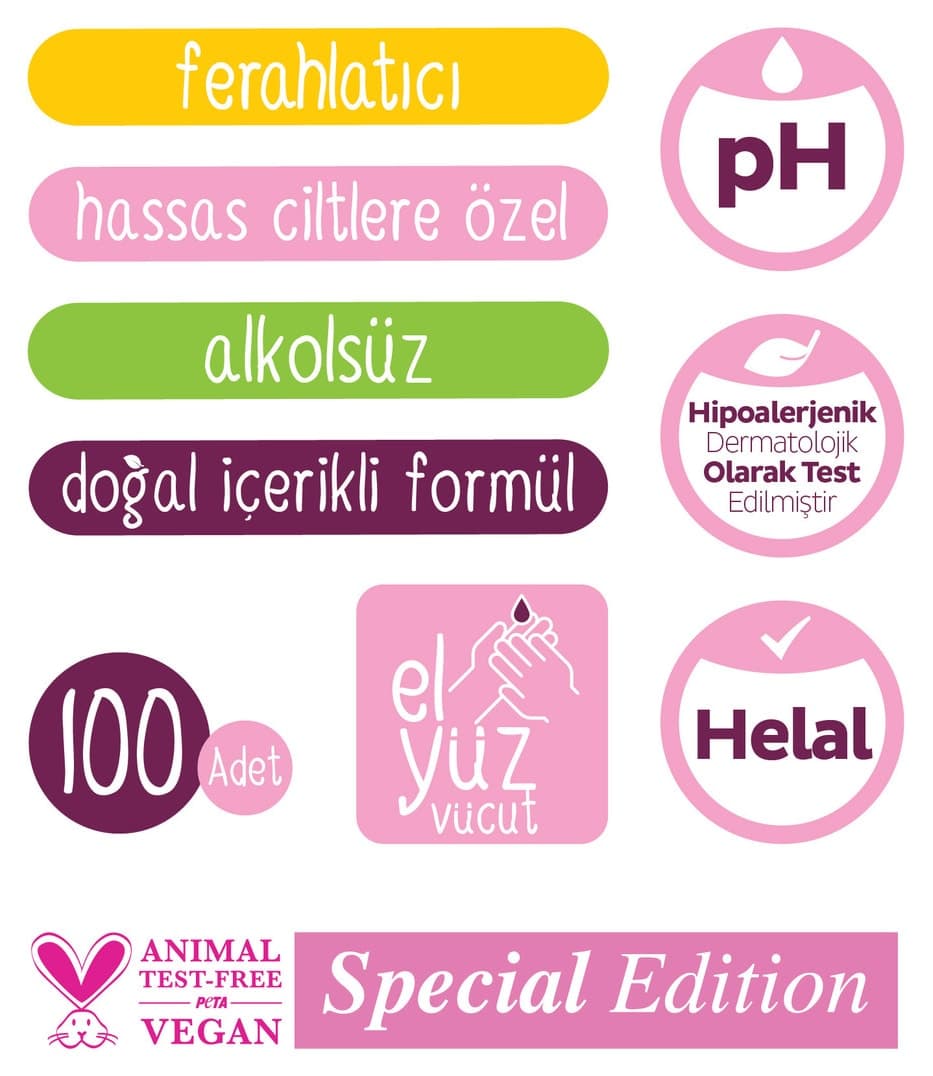 حوله مراقبت شخصی Sleepy بسته ترکیبی 3x100 (300 برگ) حوله مراقبت شخصی Sleepy بسته ترکیبی 3x100 (300 برگ)
