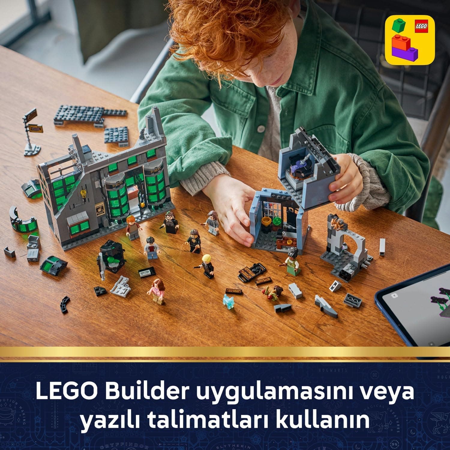 لگو سری Harry Potter فروشگاههای جادوگری Knockturn Alley مدل 76471 لگو سری Harry Potter فروشگاههای جادوگری Knockturn Alley مدل 76471