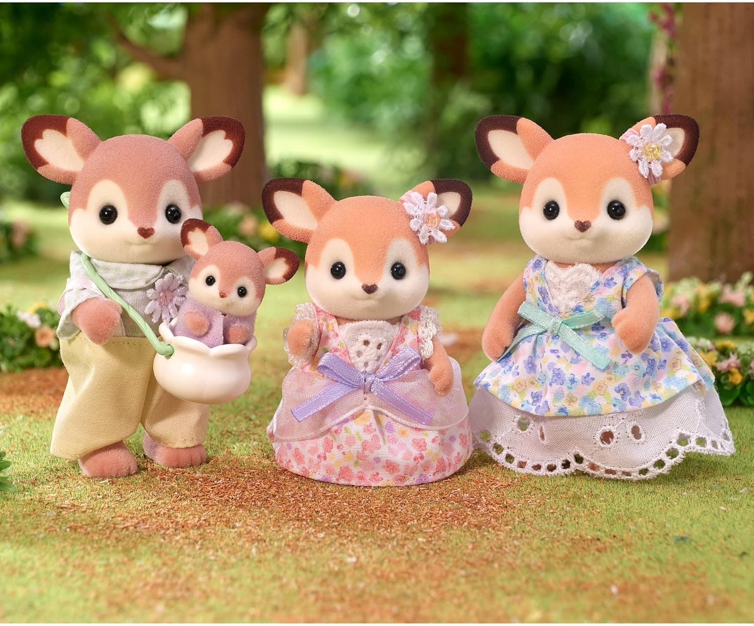 مجموعه خانواده گوزن Sylvanian Families مدل 5799 مجموعه خانواده گوزن Sylvanian Families مدل 5799