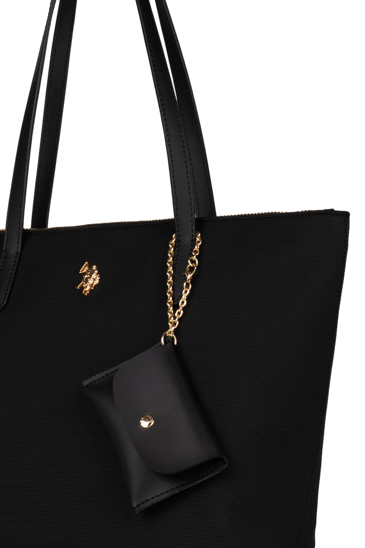 کیف دوشی زنانه U.S. Polo Assn. سیاه مدل Us26303 کیف دوشی زنانه U.S. Polo Assn. سیاه مدل Us26303