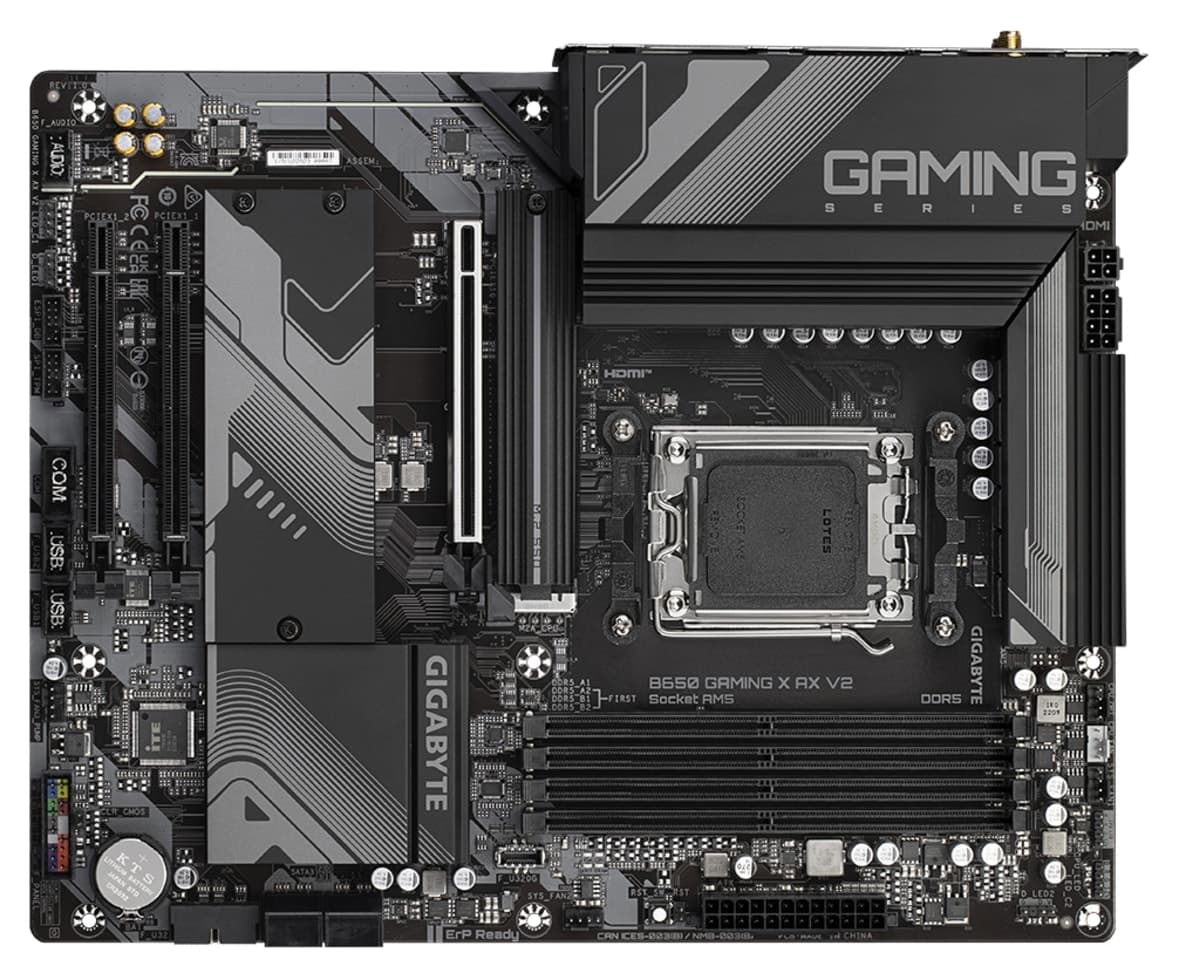 مادربرد Gigabyte سوکت AM5 با حافظه DDR5 مدل B650 GAMING X AX V2 مادربرد Gigabyte سوکت AM5 با حافظه DDR5 مدل B650 GAMING X AX V2