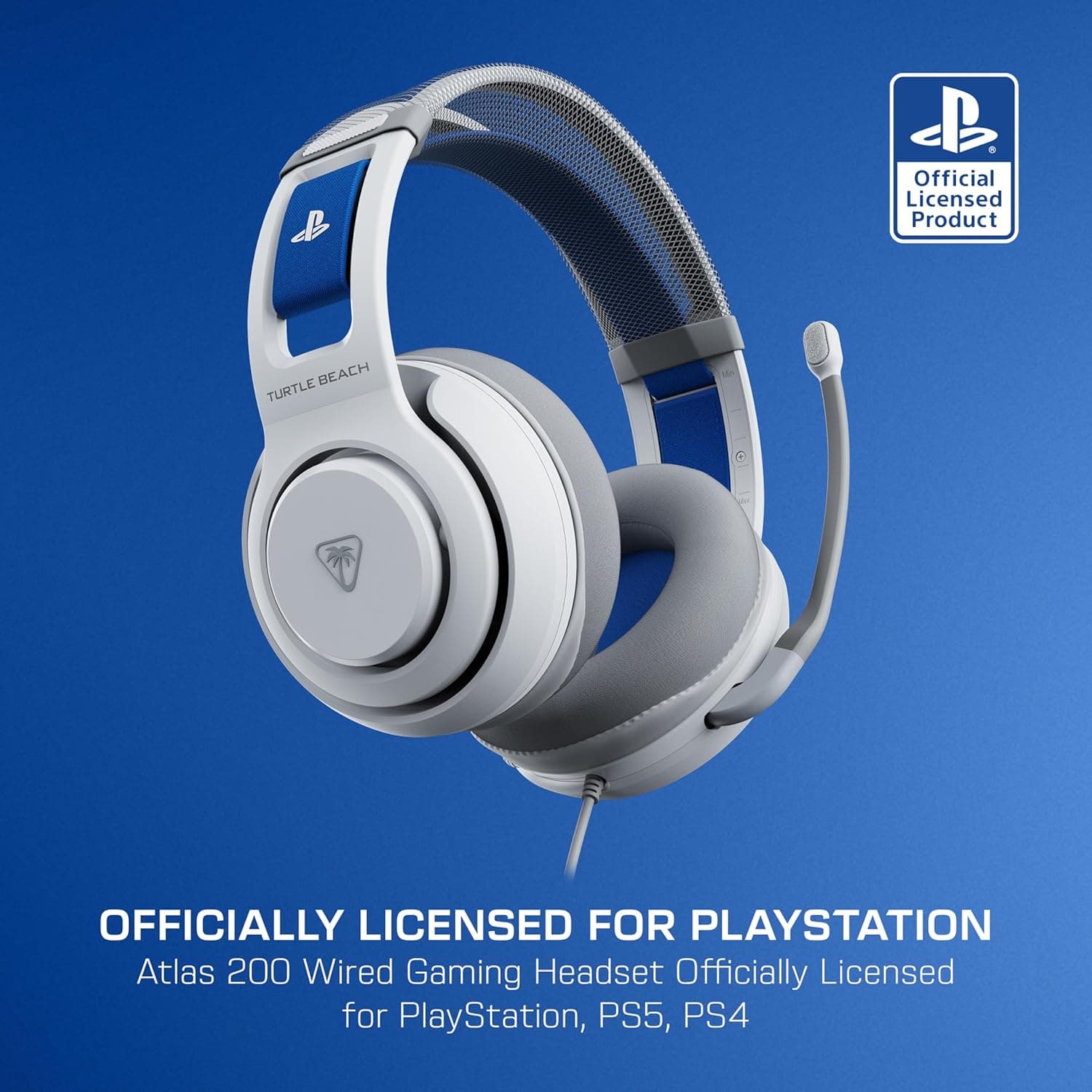 هدست Turtle Beach مخصوص PlayStation رنگ سفید مدل Atlas 200 هدست Turtle Beach مخصوص PlayStation رنگ سفید مدل Atlas 200