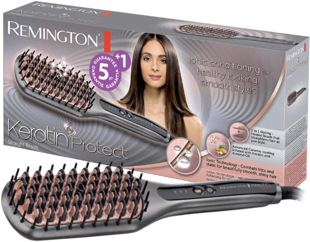 اتو مو Remington با حسگر هوشمند محافظت حرارتی و نمایشگر دیجیتال مدل S8598 Keratin Protect 160-230°C اتو مو Remington با حسگر هوشمند محافظت حرارتی و نمایشگر دیجیتال مدل S8598 Keratin Protect 160-230°C