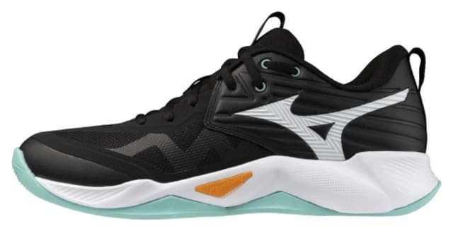 کفش والیبال یونیسکس Mizuno مشکی مدل Wave Momentum Pro کفش والیبال یونیسکس Mizuno مشکی مدل Wave Momentum Pro
