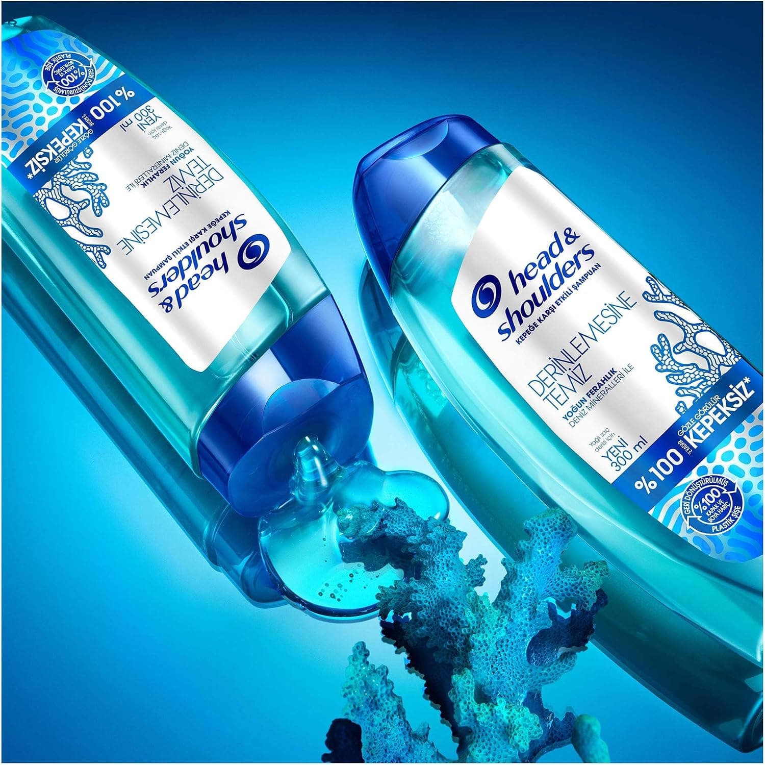 شامپو Head & Shoulders پاککننده عمیق طراوت شدید مواد معدنی دریا 300 ml شامپو Head & Shoulders پاککننده عمیق طراوت شدید مواد معدنی دریا 300 ml