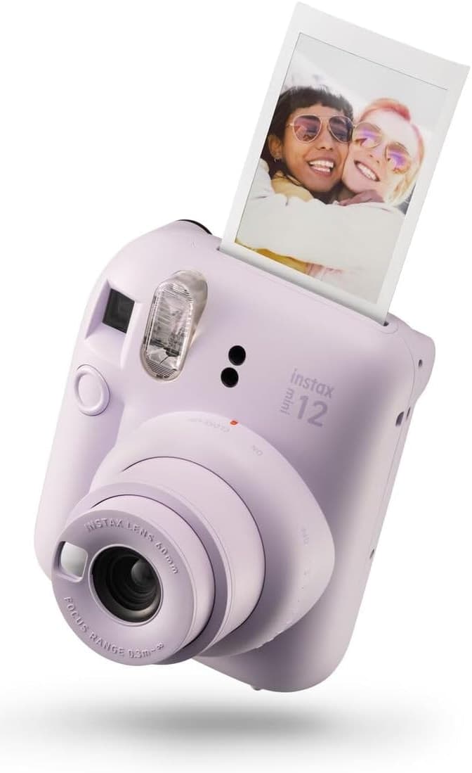 دوربین چاپ سریع instax با نوردهی خودکار و لنز سلفی داخلی، رنگ یاسی بنفش دوربین چاپ سریع instax با نوردهی خودکار و لنز سلفی داخلی، رنگ یاسی بنفش