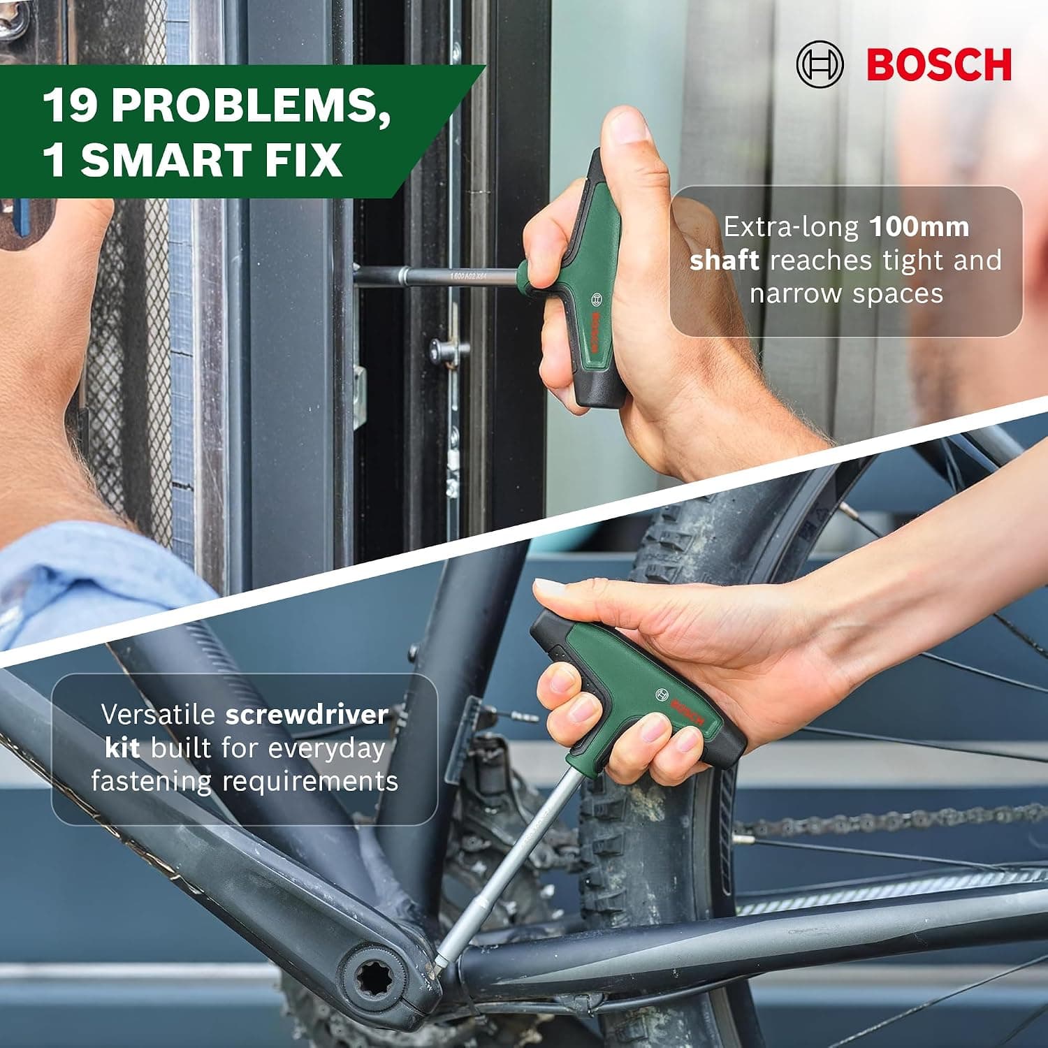 ست پیچگوشتی Bosch چندمنظوره تیپ T 19 عددی ست پیچگوشتی Bosch چندمنظوره تیپ T 19 عددی