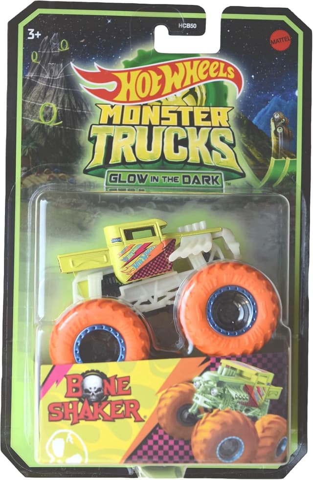 ماشین اسباببازی Hot Wheels Monster Trucks مدل Bone Shaker ماشین اسباببازی Hot Wheels Monster Trucks مدل Bone Shaker