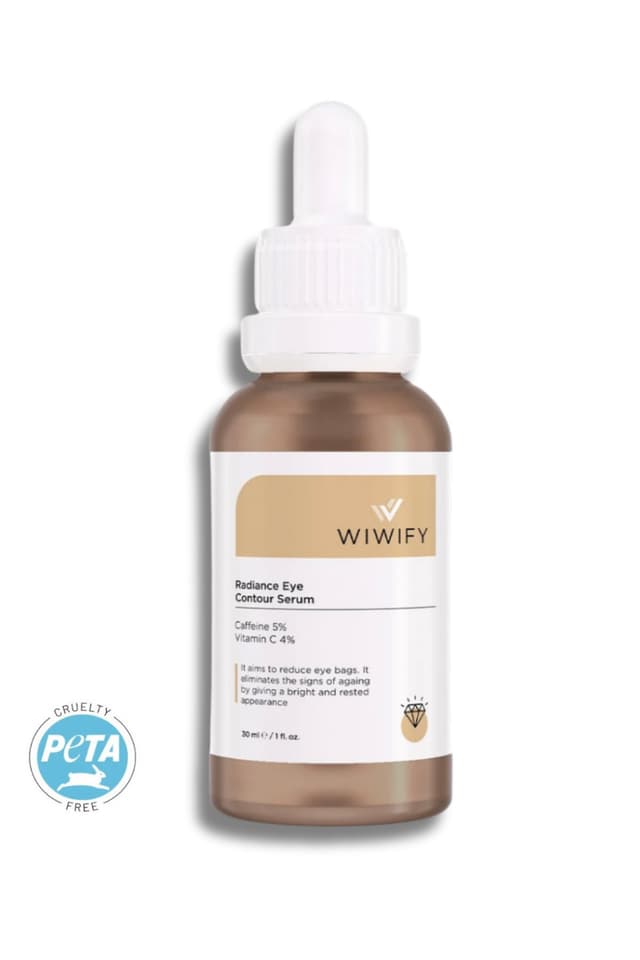 سرم روشنکننده دور چشم WIWIFY ضد پف و تیرگی حاوی Caffeine%5 و ویتامین C%4 سرم روشنکننده دور چشم WIWIFY ضد پف و تیرگی حاوی Caffeine%5 و ویتامین C%4