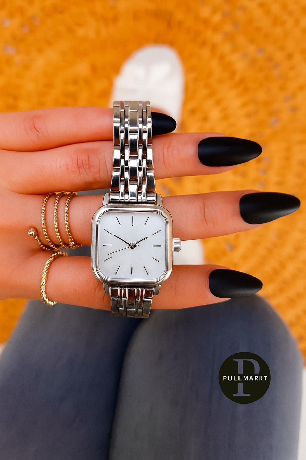 ساعت مچی زنانه pullmarkt سری Casual شیک مینیمال مربعی ساعت مچی زنانه pullmarkt سری Casual شیک مینیمال مربعی