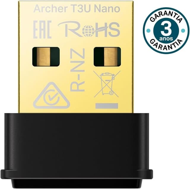 آداپتور USB وایفای TP-Link دو بانده نانو Wi-Fi 5، USB 2.0، AC1300 Mbps مدل Archer T3U آداپتور USB وایفای TP-Link دو بانده نانو Wi-Fi 5، USB 2.0، AC1300 Mbps مدل Archer T3U