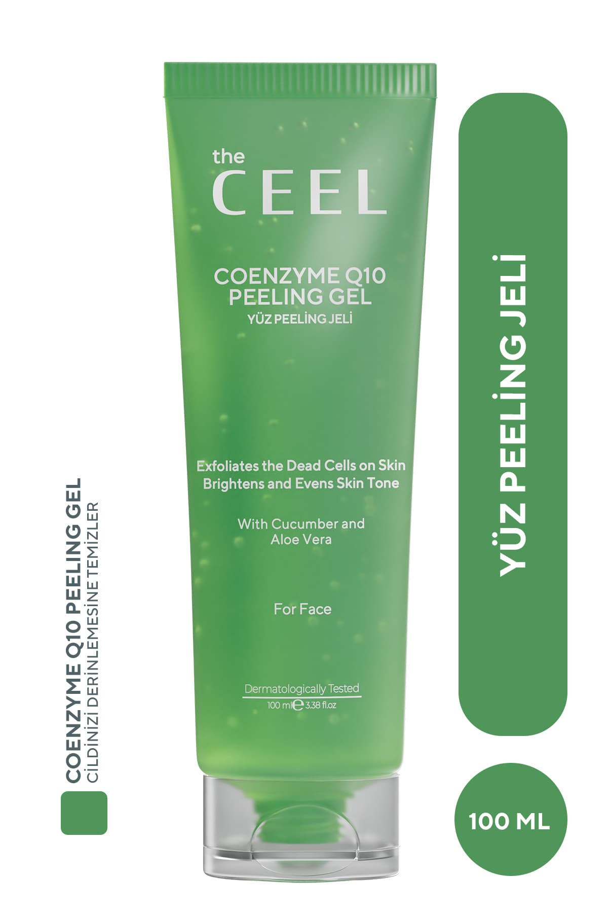 لایهبردار صورت پاککننده و روشنکننده The Ceel حاوی عصاره آلوئهورا و Coenzyme Q10 100 ml لایهبردار صورت پاککننده و روشنکننده The Ceel حاوی عصاره آلوئهورا و Coenzyme Q10 100 ml