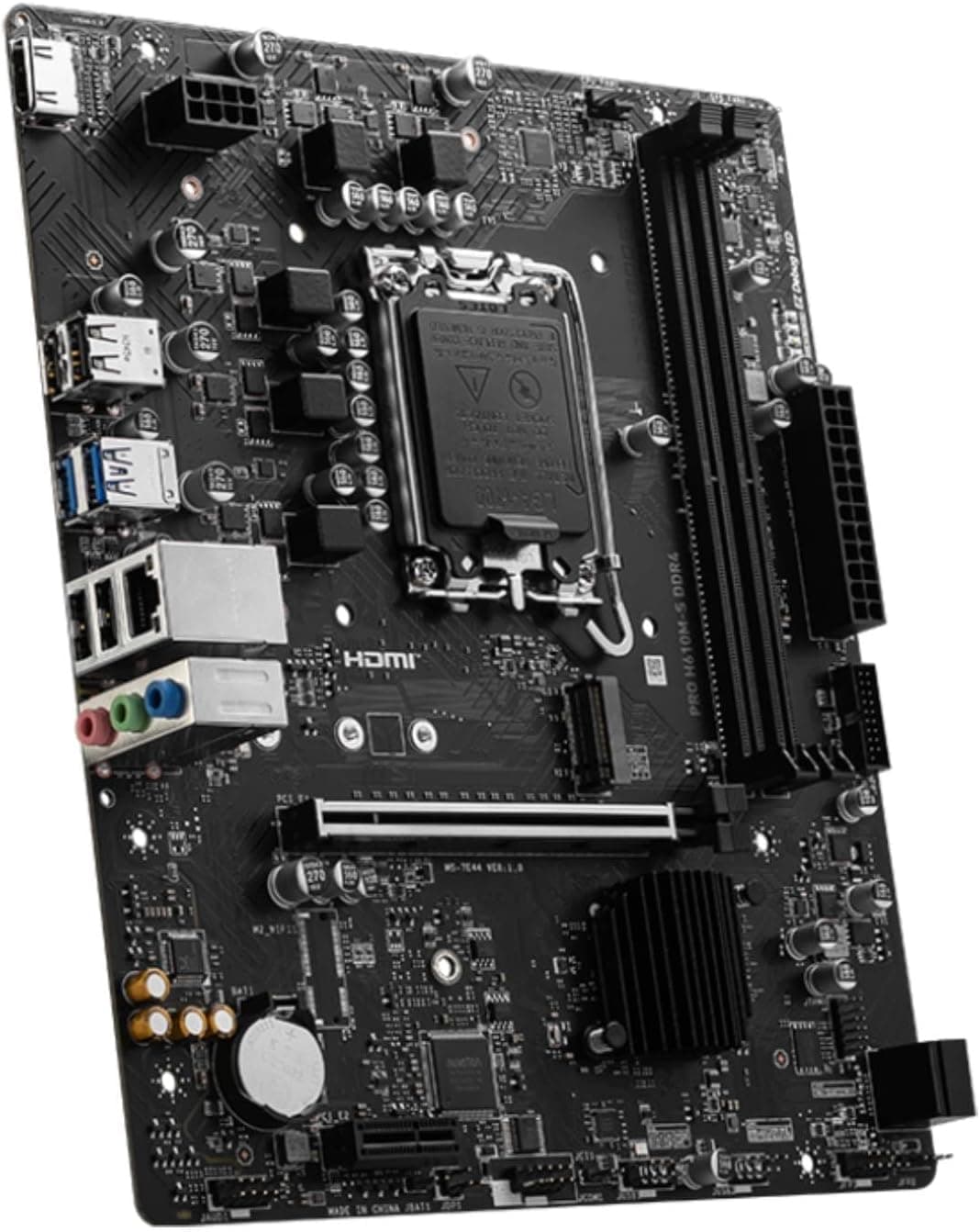 مادربرد MSI مدل MB PRO H610M-S با سوکت 1700 و حافظه DDR4 مادربرد MSI مدل MB PRO H610M-S با سوکت 1700 و حافظه DDR4
