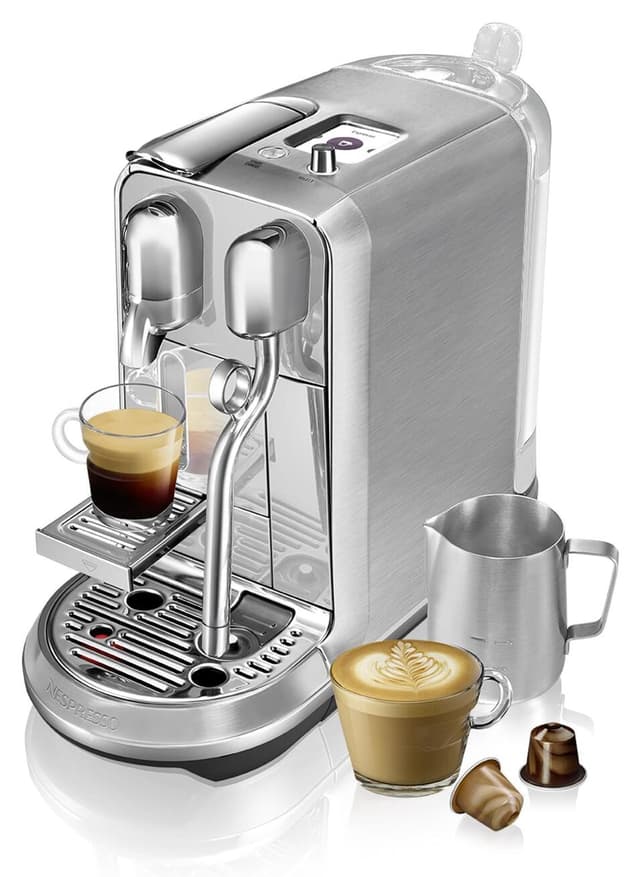 دستگاه قهوهساز Nespresso با سیستم تهیه شیر مدل J520 Creatista Plus دستگاه قهوهساز Nespresso با سیستم تهیه شیر مدل J520 Creatista Plus