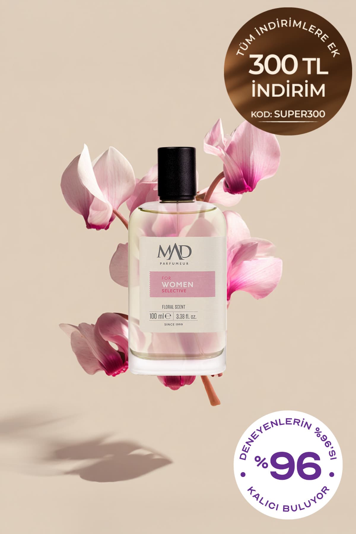 عطر زنانه Mad Parfüm Selective مدل P105 100 ml عطر زنانه Mad Parfüm Selective مدل P105 100 ml